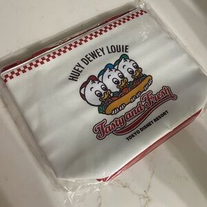 HUEY DEWY LOUIE Canvas TOKYO DISNEY RESORT Souvenir Lunch Bag